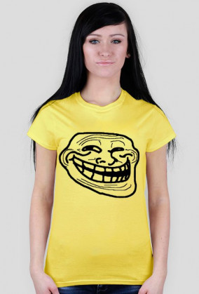 Koszulka Damska Troll Face