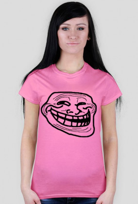 Koszulka Damska Troll Face