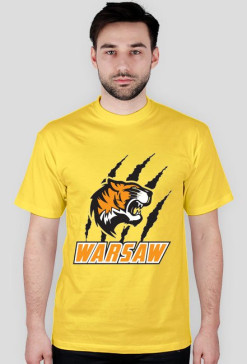 Tiger Warsaw Koszulka męska z różnymi kolorami