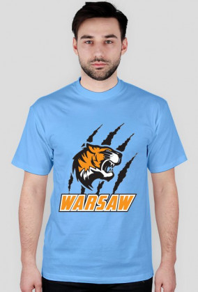 Tiger Warsaw Koszulka męska z różnymi kolorami
