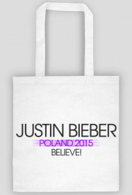 Eko torba Justin Bieber Poland 2015 (jasna)