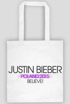 Eko torba Justin Bieber Poland 2015 (jasna)