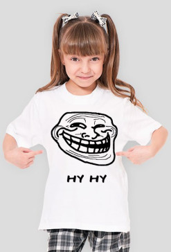 Troll Face - Dziewczęca.