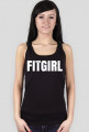 FITGIRL czarna bokserka od FITlovin.pl - czarny