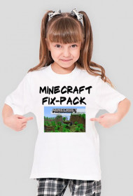 Koszulka Dziecięca Minecraft Fix-Pack