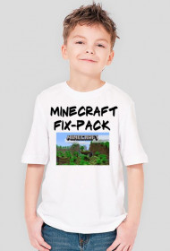 Koszulka Dziecięca Minecraft Fix-Pack