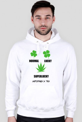 Bluza z kapturem "Superlucky"