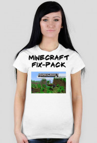 Koszulka Damska Minecraft Fix-Pack