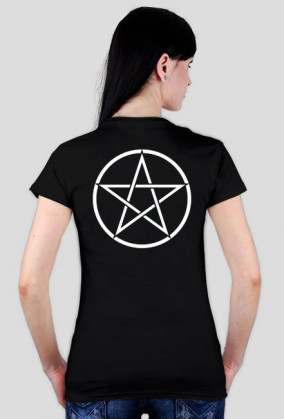 Koszulka damska PENTAGRAM dwustronny - tanio!