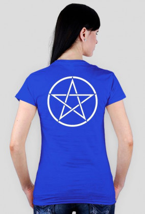 Koszulka damska PENTAGRAM dwustronny - tanio!
