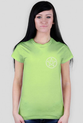 Koszulka damska PENTAGRAM dwustronny - tanio!