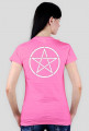 Koszulka damska PENTAGRAM dwustronny - tanio!