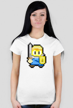 PIXEL WARRIOR {blue} - t-shirt, damski - różne kolory