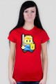 PIXEL WARRIOR {blue} - t-shirt, damski - różne kolory