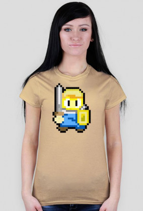 PIXEL WARRIOR {blue} - t-shirt, damski - różne kolory