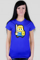 PIXEL WARRIOR {blue} - t-shirt, damski - różne kolory