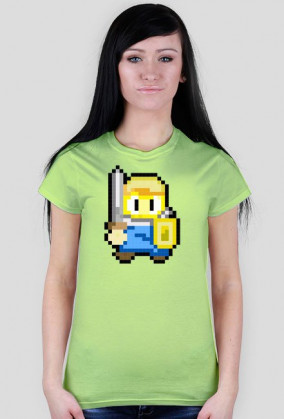 PIXEL WARRIOR {blue} - t-shirt, damski - różne kolory