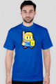 PIXEL WARRIOR {blue} - t-shirt, męski - różne kolory