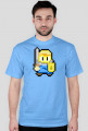 PIXEL WARRIOR {blue} - t-shirt, męski - różne kolory