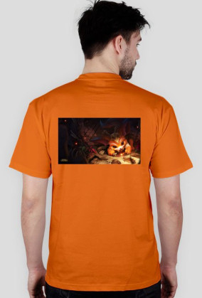 Koszulka gnar pomarańczowa