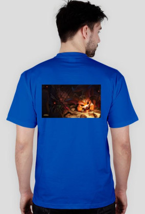 Koszulka gnar niebieska