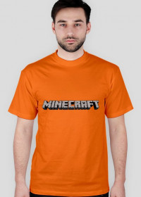 Koszulka minecraft pomarańczowa