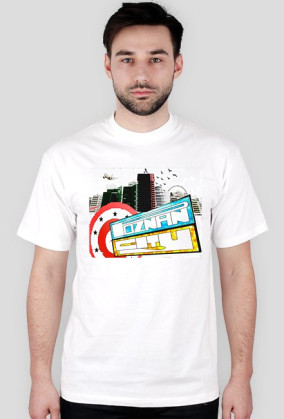 Poznań City koszulka biała 4