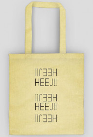 Torba dwustronna "HEEJ!! - PAA!!"