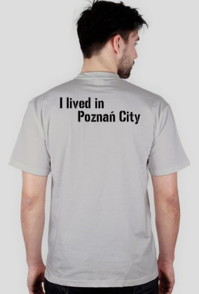 Poznań City koszulka szara 2