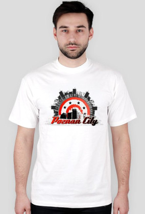 Poznań City koszulka szara 2