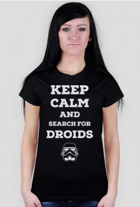 Search for droids - Lady black