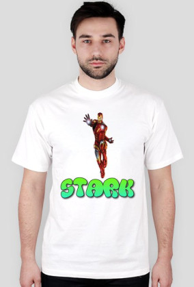 Koszulka IronMan + Napis Stark