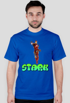Koszulka IronMan + Napis Stark