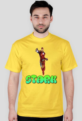 Koszulka IronMan + Napis Stark