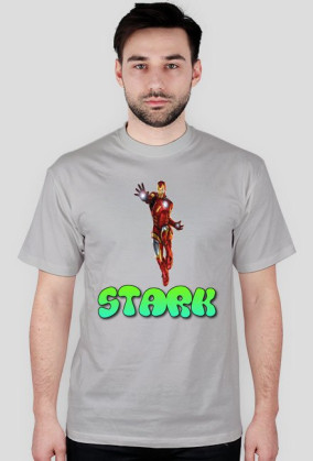 Koszulka IronMan + Napis Stark