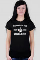 VIDEO GAME COLLEGE - t-shirt, damska - różne kolory