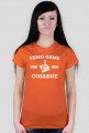 VIDEO GAME COLLEGE - t-shirt, damska - różne kolory