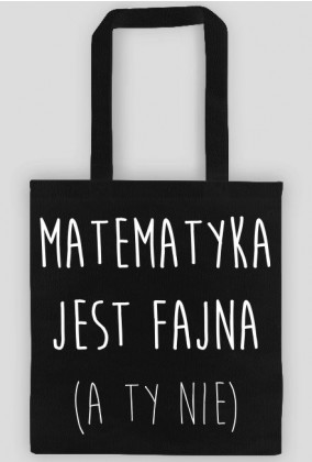 Torba czarna - FAJNA MATEMATYKA