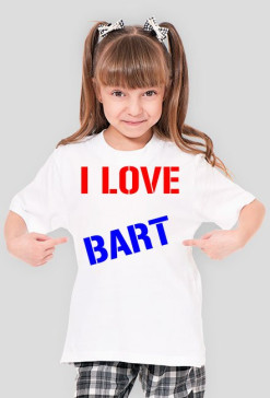 KOSZULKA I LOVE BART