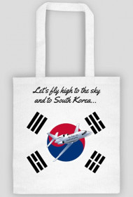 Let's fly to Korea bag version
