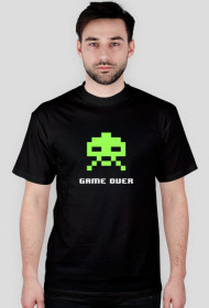 8 bit character GAME OVER Black 8BWND LW