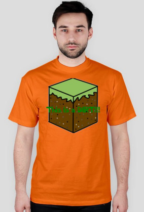 This is a DIRT!!!-koszulka męska