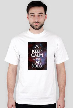 Koszulka Męska (Biała) KEEP CALM