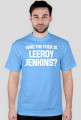 WHO THE FUCK IS LEEROY JENKINS - t-shirt, męski - różne kolory