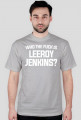 WHO THE FUCK IS LEEROY JENKINS - t-shirt, męski - różne kolory