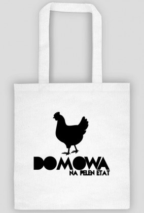 Kura domowa|bag white