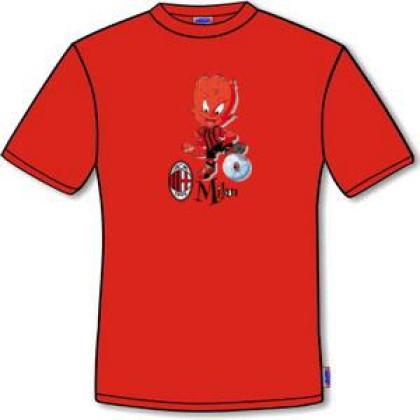T-Shirt AC Milan męski czerwony
