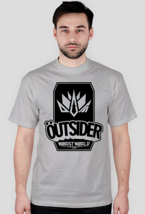 Worst World OUTS1DER t-shirt męski