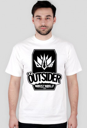 Worst World OUTS1DER t-shirt męski