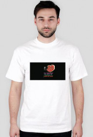 Koszulka męska biała z nadrukiem